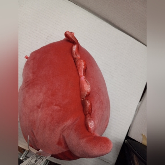 Squishmallow Poleena The Dinosaur Red T-Rex Prehistoric Squad Soft Plush Toy - Picture 7 of 9